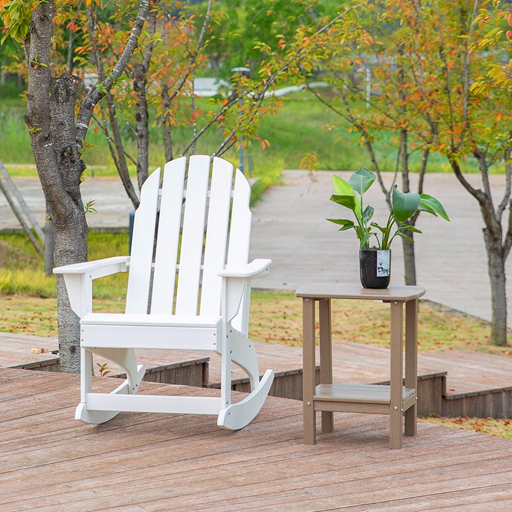 كيف تحافظ على لمعان وملمس سطح كرسي HDPE Rocking Adirondack أثناء الاستخدام طويل الأمد للحفاظ على حداثة المنتج وجماله؟